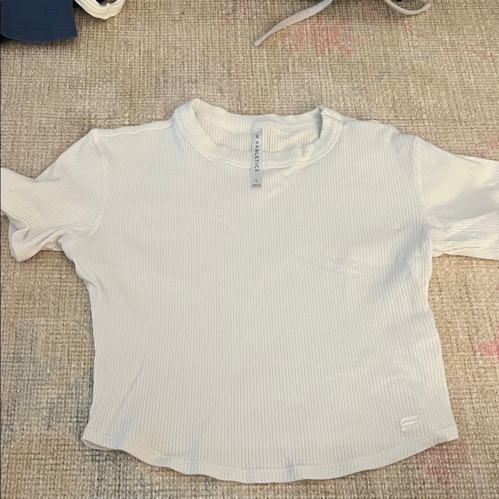 White Fabletics Top